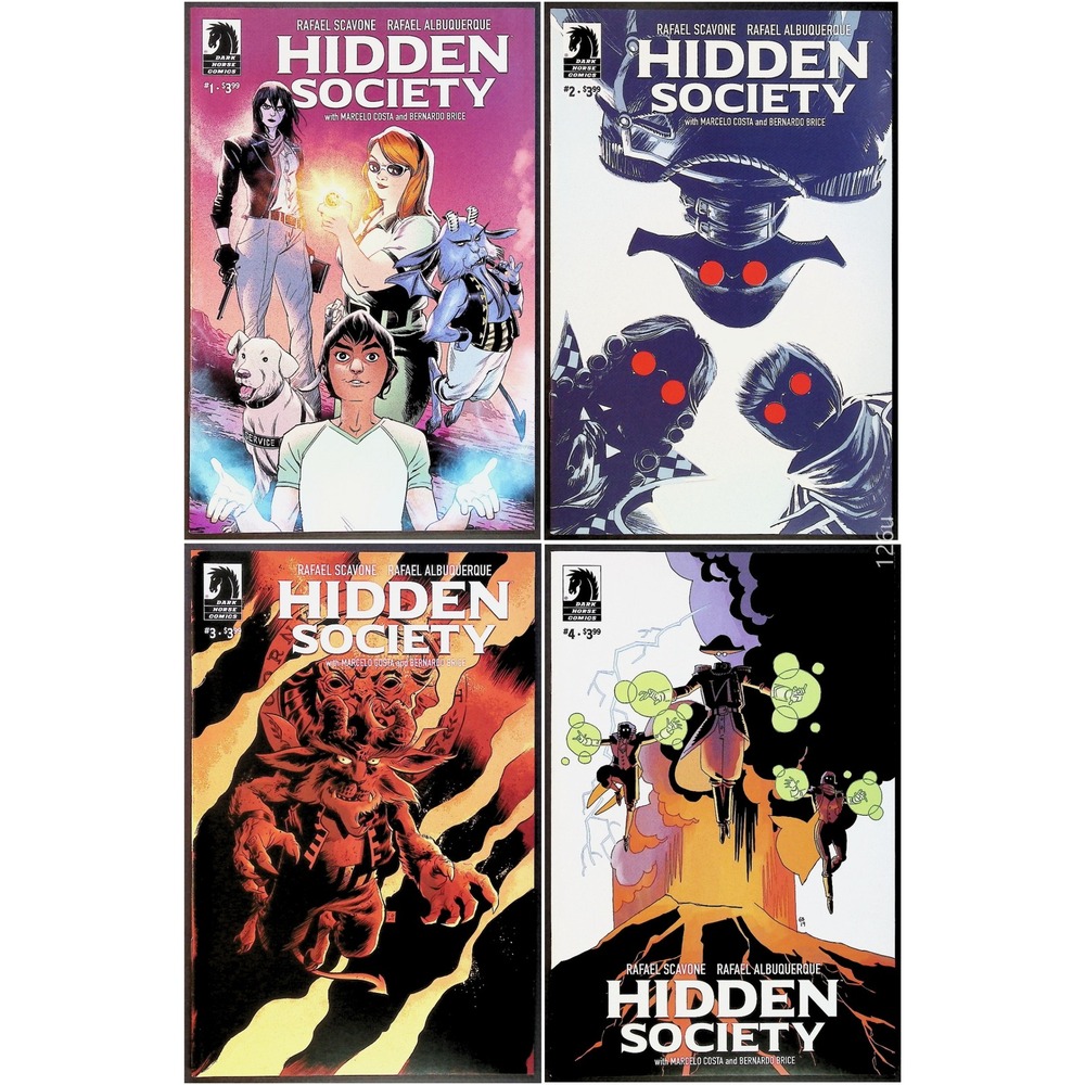 Hidden Society #1–4 Complete Set 2020, Dark Horse‎ – NM Albuquerque supernatural